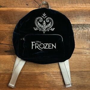 FROZEN THE MUSICAL MINI BACKPACK VELVET BACKPACK  - Great Condition - Super Cute
